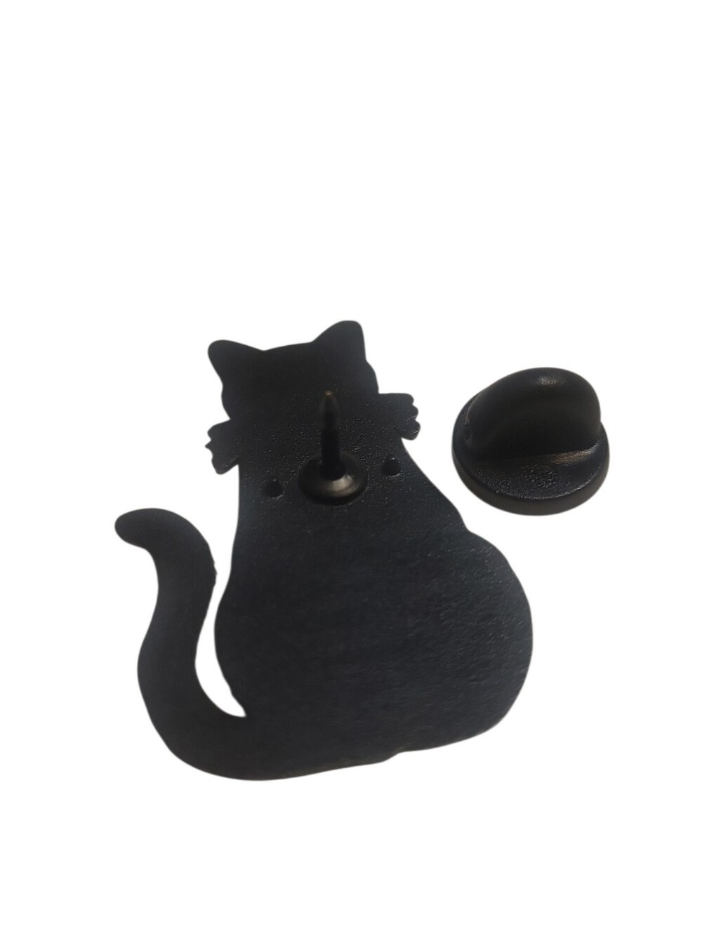 1 Cat Lover's Whisker Brooch and 1 Cat Lapel Pin - Picture 4 of 11